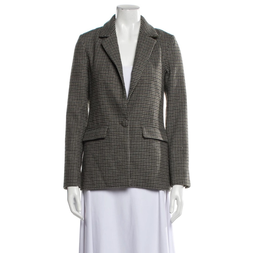 L’academie Houndstooth Print Blazer XS